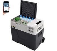 VEVOR Réfrigérateur de voiture 50 L - Réfrigérateur portable à compresseur, mini-réfrigérateur & congélateur pour voiture, camion, camping-car, bateau - Glacière électrique