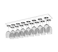 RFSHCIOP Armoires à Vin Porte-Verre à Vin à l'envers Cadre de Gobeau Porte-Verre à Vin Support Mural Porte-Bouteille à Vin Suspension Plusieurs Bouteilles Storage Shelf Household Wine Cellar Bar