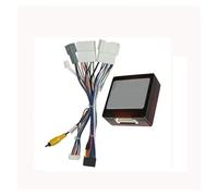 RFSHOP Cadre Panneau D'autoradio Adaptateur Boîte Canbus 16 Broches avec Faisceau Câbles Câble d'alimentation Autoradio Android pour Clio pour Captur pour Dacia RP5-RN-101(Canbus with Cable)