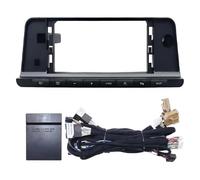 RFSHOP Cadre Panneau D'autoradio Adaptateur Fascia Voiture pour Q7 Cadre De 12.3 Pouces Boîte Canbus Kit Panneau Montage Tableau Bord Radio Android(05-09 No Most)