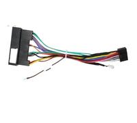 RFSHOP Cadre Panneau D'autoradio Cadre Navigation Android 9 Pouces Panneau Gris Kit Fascia Câble Adaptateur Faisceau Vidéo DVD 2 Din pour Kia pour SPORTAGE 2010 - 2016(A)