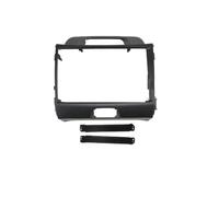 RFSHOP Cadre Panneau D'autoradio Cadre Navigation Android 9 Pouces Panneau Gris Kit Fascia Câble Adaptateur Faisceau Vidéo DVD 2 Din pour Kia pour SPORTAGE 2010 - 2016(C)