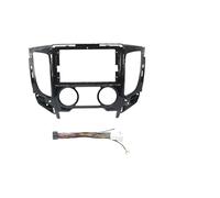 RFSHOP Cadre Panneau D'autoradio Cadre Voiture 9 Pouces pour Mitsubishi pour Triton L200 2015-2019 Adaptateur Fascia Kit Panneau Montage Audio Radio Android Tableau Bord(MT Frame)