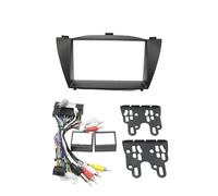 RFSHOP Cadre Panneau D'autoradio Kit Cadre Navigation Grand Écran Android Panneau Carénage Audio Voiture 7 Pouces pour Hyundai pour Tucson pour IX35 2010-2026(for 2010-2015)