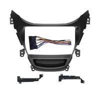 RFSHOP Cadre Panneau D'autoradio Kit Panneau Montage Tableau Bord Adaptateur Fascia Radio Android pour Hyundai pour Elantra pour Avante 2010 2011 2012 2013 2014 2015(Full Set 10-13)