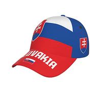 RFSHOP Casquette de baseball avec drapeau slovaque 3D Full Print Adulte Unisexe Réglable Casquette de football Patriotique, #1641, taille unique