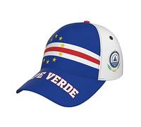 RFSHOP Casquette de baseball Cap-Verdien avec drapeau du Cap-Vert, imprimé complet, chapeau pour homme adulte chapeau patriotisme, supporter, casquettes de football, #917, taille unique