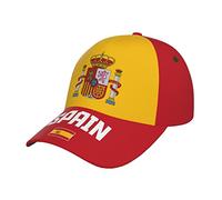RFSHOP Casquette de baseball espagnole avec drapeau espagnol 3D imprimé complet adulte unisexe réglable casquette de football patriotique casquettes, #910, taille unique