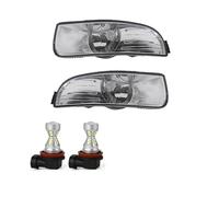 RFSHOP Feux brouillard Antibrouillard Pour Skoda Pour Superb Pour MK2 2008 2009 2010 2011 2012 2013 - Feu Antibrouillard Avant Avec Ampoule 3T0941699 3T0941700(With S10 White)