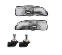 RFSHOP Feux brouillard Antibrouillard Pour Skoda Pour Superb Pour MK2 2008 2009 2010 2011 2012 2013 - Feu Antibrouillard Avant Avec Ampoule 3T0941699 3T0941700(With 10 White)