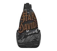 RFSHOP Harley Davidson Sac à bandoulière décontracté pour randonnée, cyclisme, voyage pour homme, femme, fille, photo