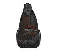 RFSHOP Harley Davidson Sac à dos antivol multifonction pour homme et femme, photo