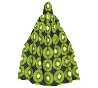 RFSHOP Kiwi Slice Cape à capuche pour Halloween, Noël, déguisement de cosplay pour homme et femme