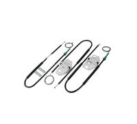RFSHOP Lève Vitres Interrupteur Kit Clips Lève-vitre Électrique Pour Citroen Pour Berlingo Kit Réparation Lève-vitre Électrique Avant Gauche 1996-2004 2005 2006 2007 2008 2009