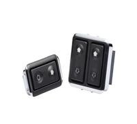 RFSHOP Lève Vitres Interrupteur Kit Conversion Régulateur Lève-vitre Électrique Avec Mécanisme D'enroulement Automatique Et À Une Touche Pour Ramassage À 2 Portes Universel(SK318E-WL)