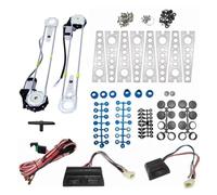 RFSHOP Lève Vitres Interrupteur Kit De Conversion Régulateur Lève-vitre Électrique Voiture 12V Pour Voiture À 2 Portes Camion SUV Accessoires Universels