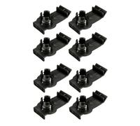 RFSHOP Lève Vitres Interrupteur Lot De 8 Supports Fixation Pour Régulateur Vitres Voiture Kit Réparation Durable Pour Véhicule Avant Droit Gauche Pour X5 E53 3er E46 51338254781