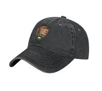 RFSHOP Yellowstone Casquette de baseball du parc national en coton délavé, chapeau de camionneur vintage réglable pour homme et femme, noir, #1144, taille unique