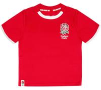 Rfu England Rugby Poly T Shirt Juniors Rouge 13 (TG) Male
