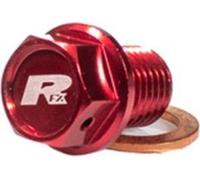 RFX Bouchon de vidange magnétique (Rouge) [M8 x 20mm x 1,25]