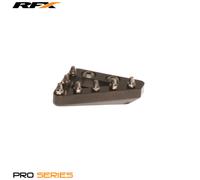 RFX Embout de rechange solide CNC de levier de frein arrière Pro (Gris titane)