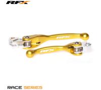 RFX Ensemble de leviers flexibles forgés Race (Jaune)