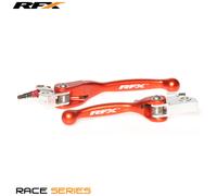 RFX Ensemble de leviers flexibles forgés Race (Orange) - KTM SX65/85