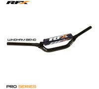RFX Guidon conique de 28,6 mm Pro F8 (Avec croisillon) (Noir) RC