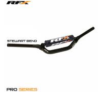 RFX Guidon conique de 28,6 mm Pro F8 (Avec croisillon) (Noir) Stewart