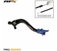 RFX Levier de frein arrière Pro ST (Noir/Bleu), rouge