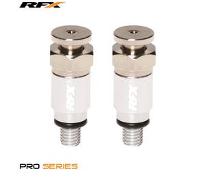 RFX Purgeurs de fourche Pro M5x0,8 (Argent) Kayaba/Showa