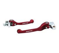 RFX Race Ensemble de leviers flexibles forgés pour Honda CRF250 07-23 CRF450 07-20 Rouge
