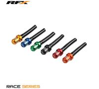 RFX Tube de ventilation Race - Tuyau court avec bouchon à 1 voie (Noir)