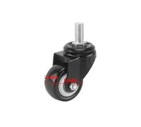 RFXOGTYFZ Roulette pivotante 1 pièce/2 Pouces M8/M10/M12 à vis/Roue pivotante à Double roulement/Roulette silencieuse(Universal-12x25mm)