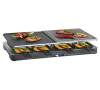 Raclette gril 2en1 8 personnes Clatronic RG 3518 Noir