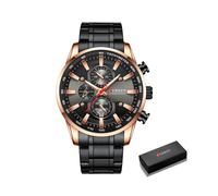 (RG BB Box) Nouvelles montres pour hommes Top marque de luxe CURREN montre à quartz pour hommes montres-bracelets