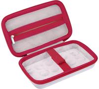 RG Cube Portable Game Console Hard Case Carrying Bag for 3.95 Inch IPS Screen Android Arcade Unisoc T820 Processor Case Only,Gray