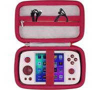 RG Cube Portable Game Console Hard Case Carrying Bag for 3.95 Inch IPS Screen Android Arcade Unisoc T820 Processor Case Only,Gray