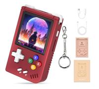 RG Nano Mini rétro Console de Jeu Portable, Pocket Petit émulateur de Jeu pré-installé 10000+ Jeux, Portable Alumimum Console vidéo en Alliage avec écran IPS de 1,54 Pouces (64g)