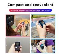 Rg Nano Mini Retro Handheld Game Console 128g 1.54 Pouces Screen Linux System Portable Classic Gaming Player Children's Gifta
