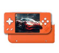 RG28XX Rétro Portable Game Console, Écran IPS De 2,83 Pouces Prend en Charge HDMI Et Sortie TV 3100mAh Batterie Écran Console De Jeu Vidéo-Orange||64G