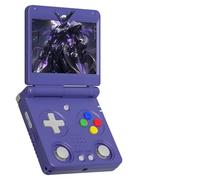RG34XXSP Console de Jeux Vidéo Portable Dual Card Slot 64+256G avec 11471+ Jeux Rétro Intégrés, Console de Jeux Vidéo Portable Rétro Système Linux, Écran 3.4″ IPS, 720*480, 3D Double Manettes(Indigco)