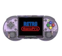 RG353PS Jeux vidéo Plug & Play Carte TF 128 Go intégrée Plus de 9 000 jeux, jeu portable RG353PS avec écran IPS de 3,5", prend en charge la lecture réseau multimédia HDMI, manette de jeu Bluetooth