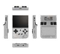 RG35XX Console de Jeu Portable, écran IPS de 3.5", 20 000 Jeux rétro avec Système Linux Open Source, Carte TF 64GB, Batterie 2600 mAh(White)