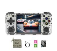 RG35XX H Console de jeu portable Anbernic rétro avec carte 64GTF, design à double joystick, écran HD de 3,5 pouces, batterie haute capacité qui dure jusqu'à 8 heures pour une meilleure