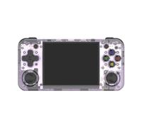 RG35XX H Console de jeu portable rétro, console horizontale avec 2 joysticks, jeux 64G TF 5500 intégrés, batterie de 3300 mAh, écran IPS de 3,5", prise en charge 5G WiFi Bluetooth HDMI sortie TV