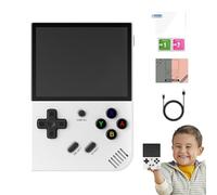RG35XX Plus Console de jeu portable rétro avec écran IPS de 3,5" - Consoles de jeux rétro rechargeables Open Source - Lecteur de jeu Wifi avec écran IPS de 3,5" pour filles