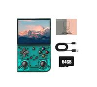 RG35XX PRO Video Game Console 3.5In IPSScreen Linux 64GB 5000+Games Support TV Output Game Player Support 30+Emulators C