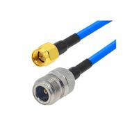 Rg402 Câble n type mâle/femme à SMA Homme Rf Câble adaptateur 50 ohm Rf Jumper à rallonge coaxial de la fixation 5cm 50cm 1m 2m 5m(N Female to SMA M,20M)