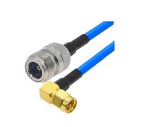 Rg402 Câble n type mâle/femme à SMA Homme Rf Câble adaptateur 50 ohm Rf Jumper à rallonge coaxial de la fixation 5cm 50cm 1m 2m 5m(N F to SMA M90,1M)